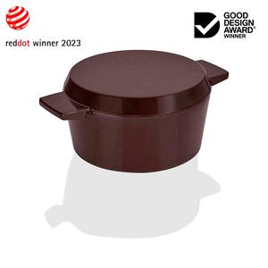French Oven Grill Duo Bordeaux 28cm / 6.5L