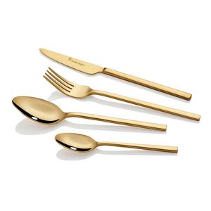Hereford Gold 16 Piece Cutlery Set