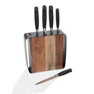 Framed Acacia Knife Block  6 Piece Set