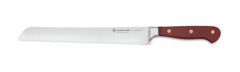Coral Peach Double-Serrated Bread Knife 23cm