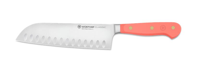 Velvet Oyster Santoku Knife 17cm