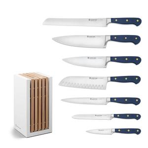 Wild Blueberry Knife Block Set 8 Piece