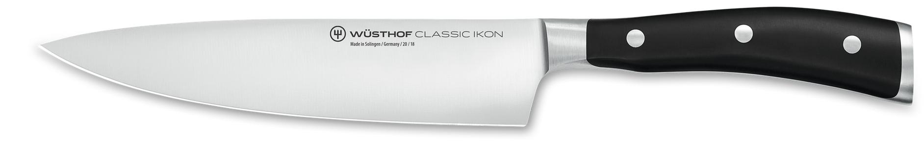 Classic Ikon Black Cook's Knife 20cm