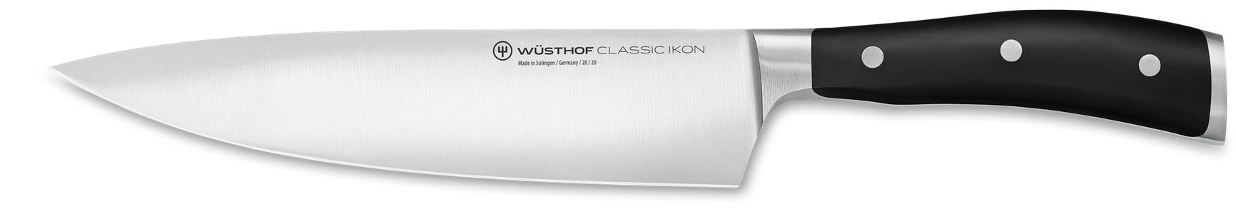 Classic Ikon Black Cook's Knife 23cm