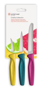 Create Paring Knives Multi-Coloured 3 Pack