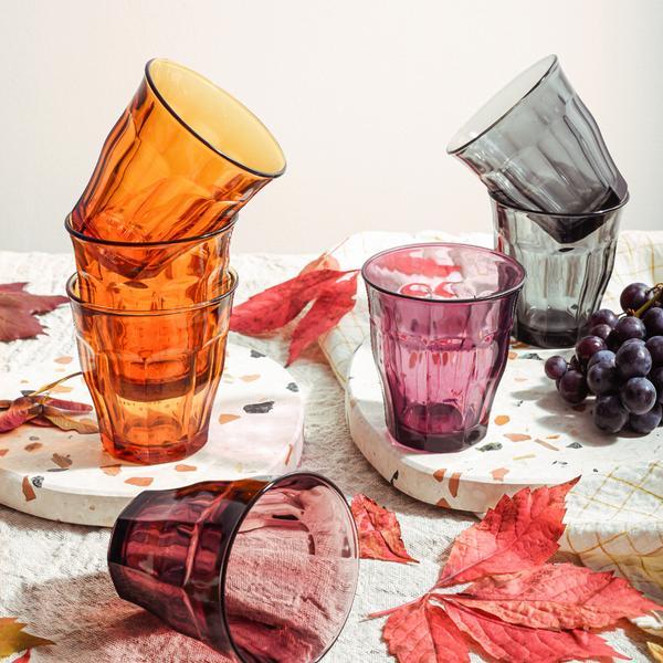 Picardie Tumbler Grey 250ml - Set 4