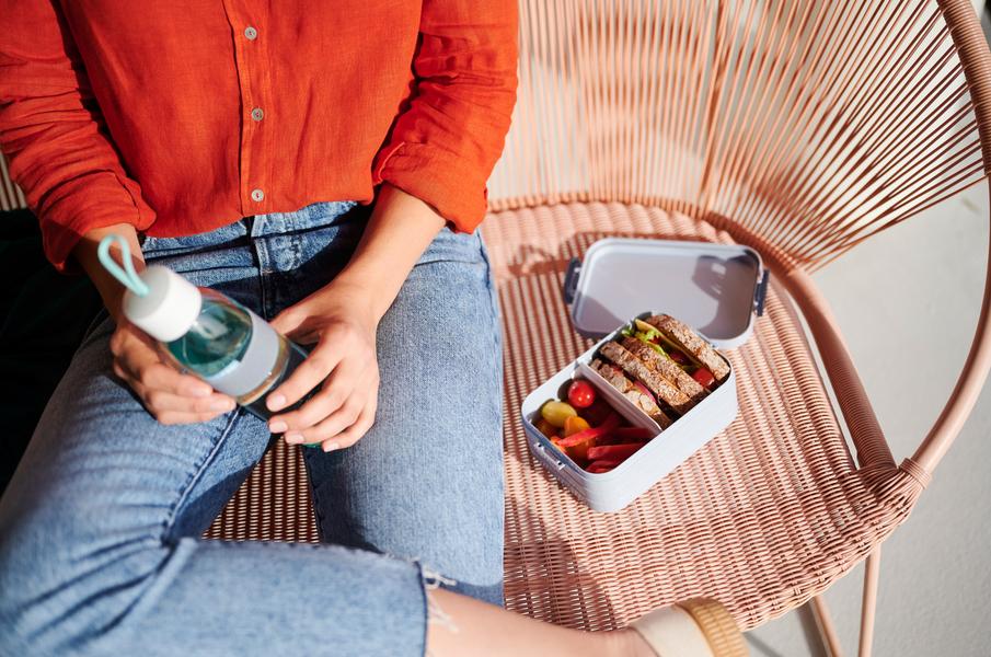 Bento Box Midi in Nordic Blue