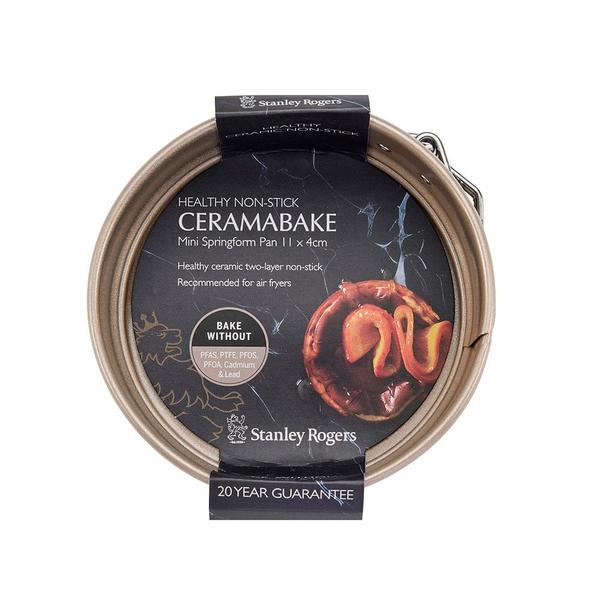 Ceramabake 11 x 4cm Non-Stick Ceramic Mini Springform Cake Pan