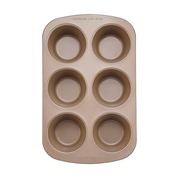 Ceramabake Non-Stick Ceramic 6 cup Texas Muffin Pan