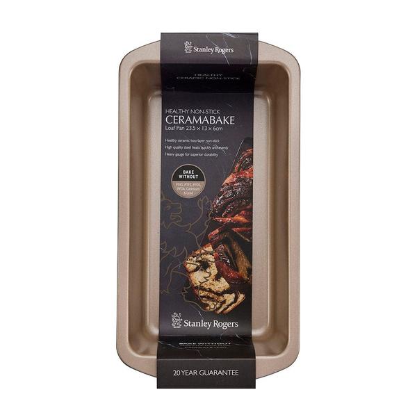 Ceramabake 23.5 x 13 x 6cm Non-Stick Ceramic Medium Loaf Pan