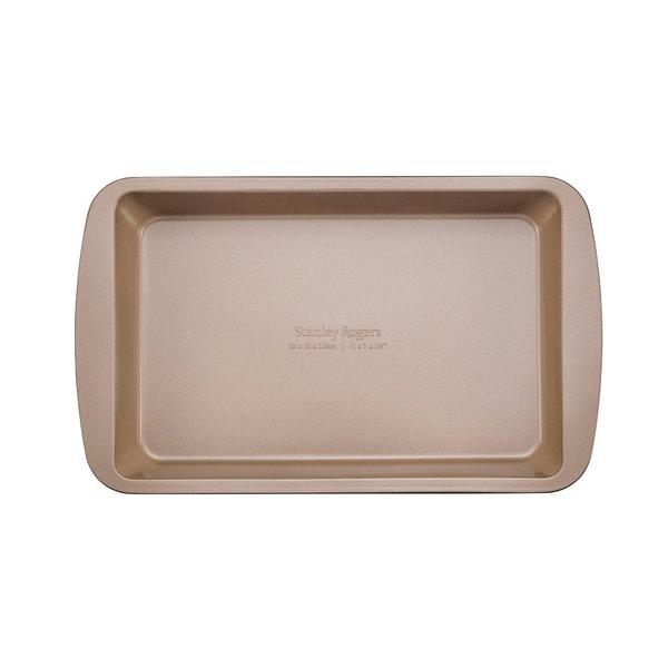 Ceramabake 28 x 18 x 3.5cm Non-Stick Ceramic Rectangular Cake Pan