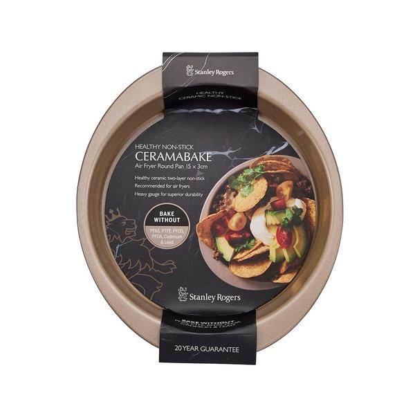 Ceramabake 15 x 3cm Non-Stick Ceramic Air Fryer Round Pan