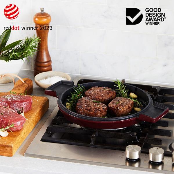 French Oven Grill Duo Bordeaux 28cm / 6.5L