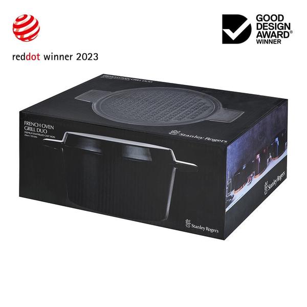 French Oven Grill Duo Onyx 24cm / 3.5L