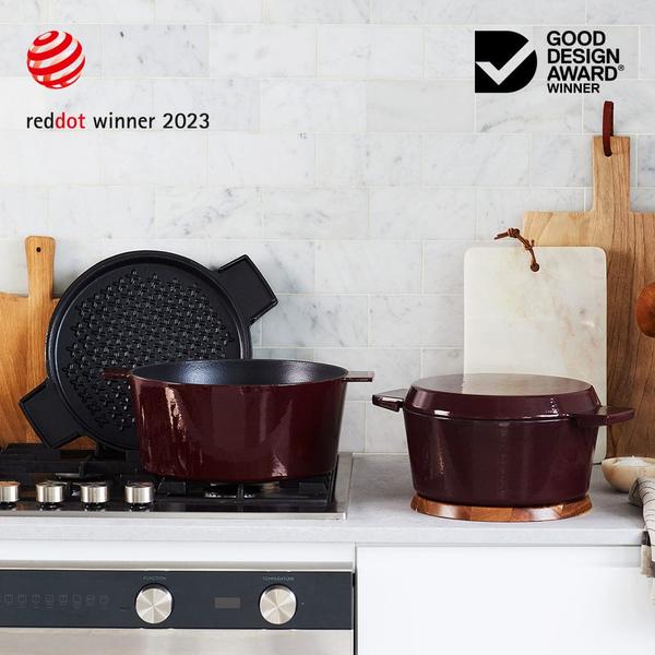 French Oven Grill Duo Bordeaux 24cm / 3.5L