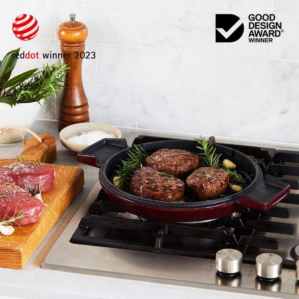 French Oven Grill Duo Bordeaux 24cm / 3.5L