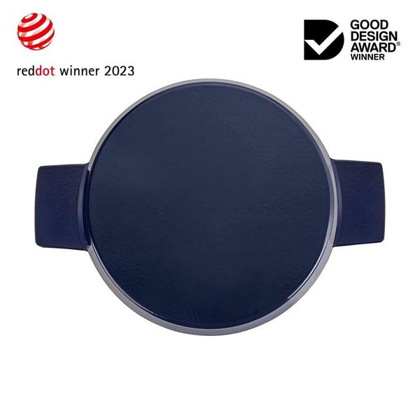 French Oven Grill Duo Midnight Blue 24cm / 3.5L