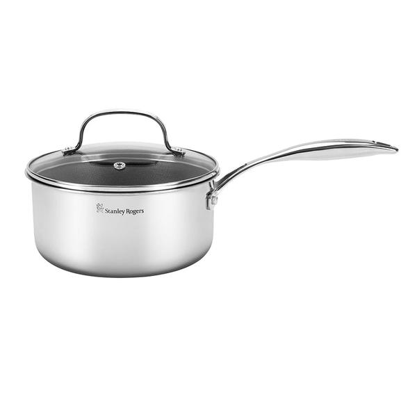 SR-Matrix Non-stick Saucepan with Glass Lid 18cm / 2.3L