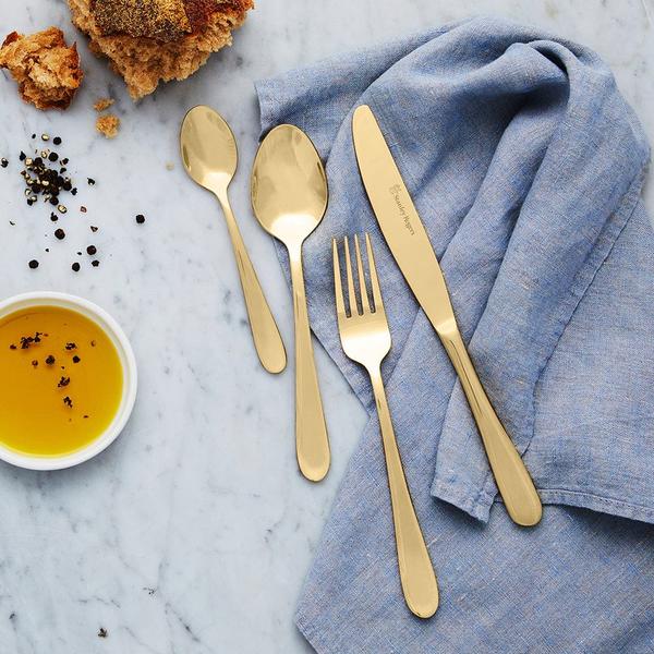 Albany Gold 24 Piece Cutlery Set