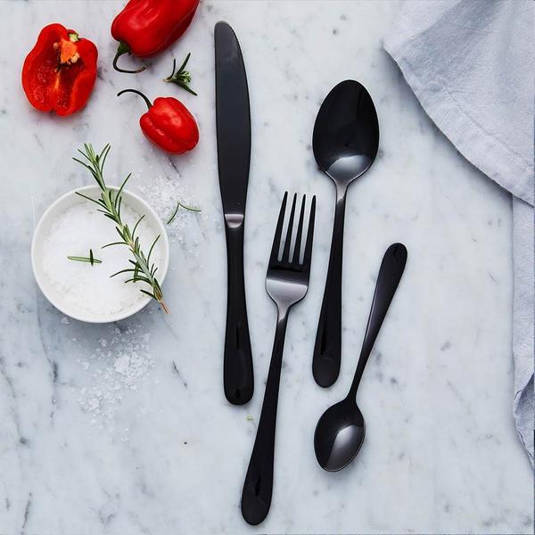 Albany Onyx 24 Piece Cutlery Set