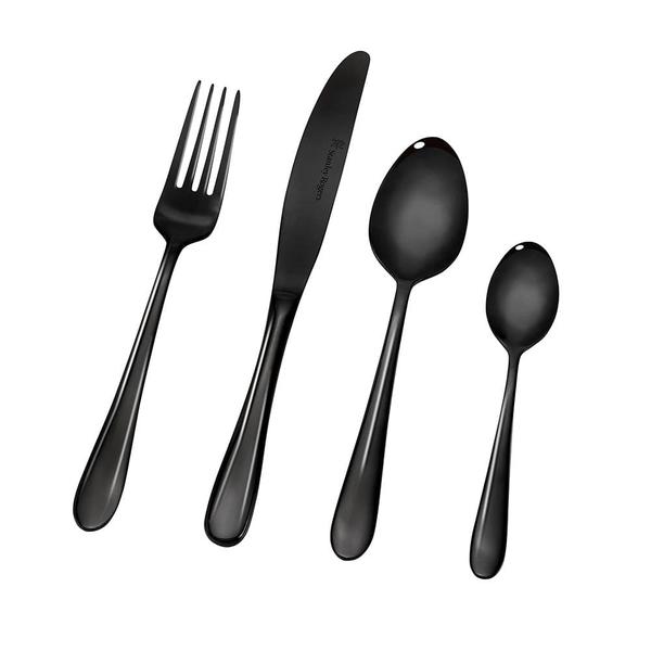 Albany Onyx 24 Piece Cutlery Set