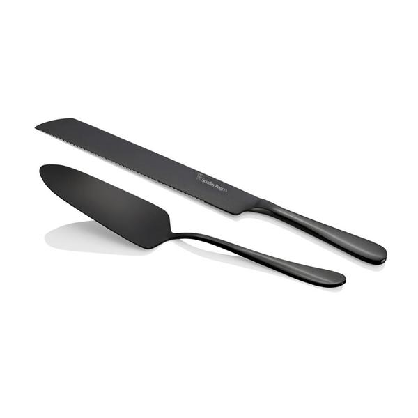 Albany Onyx Cake Knife & Server 2 Piece Set