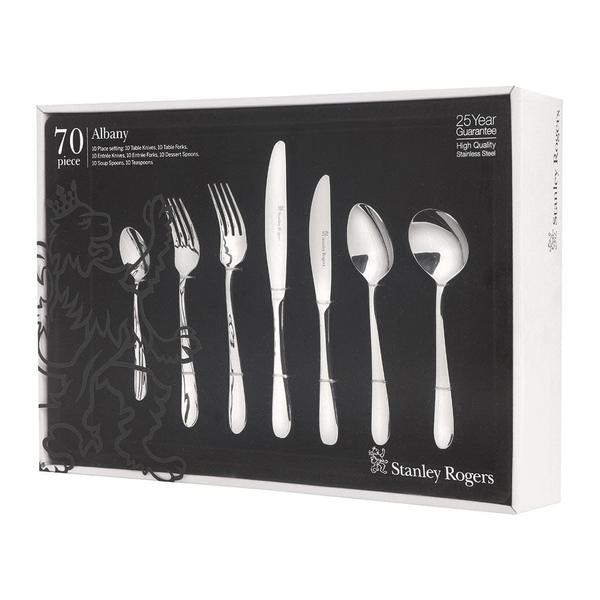 Albany 70 Piece Cutlery Set