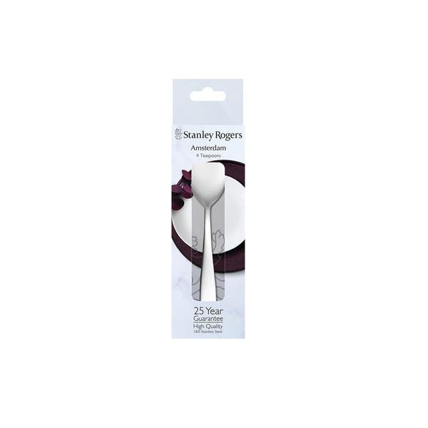 Amsterdam Teaspoons 4 Piece Set