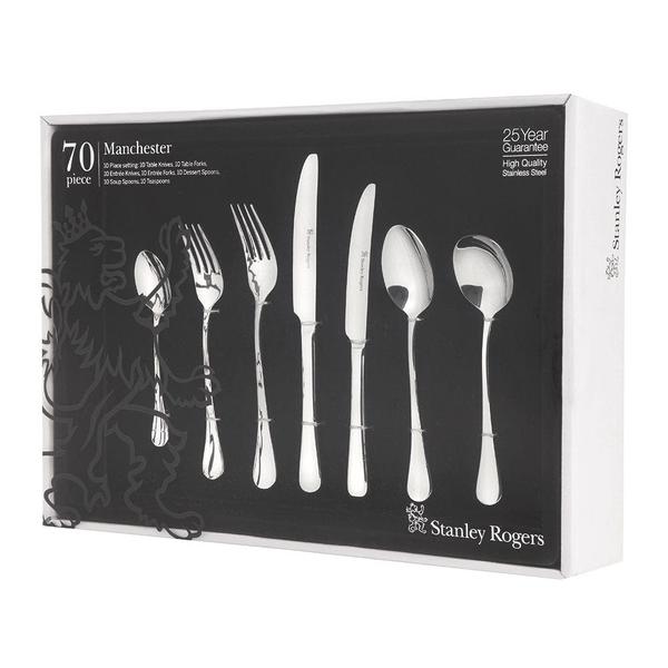Manchester 70 Piece Cutlery Set