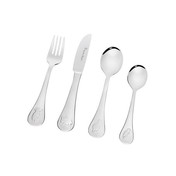 Children's Cutlery 4 Piece Set - Australian Animals