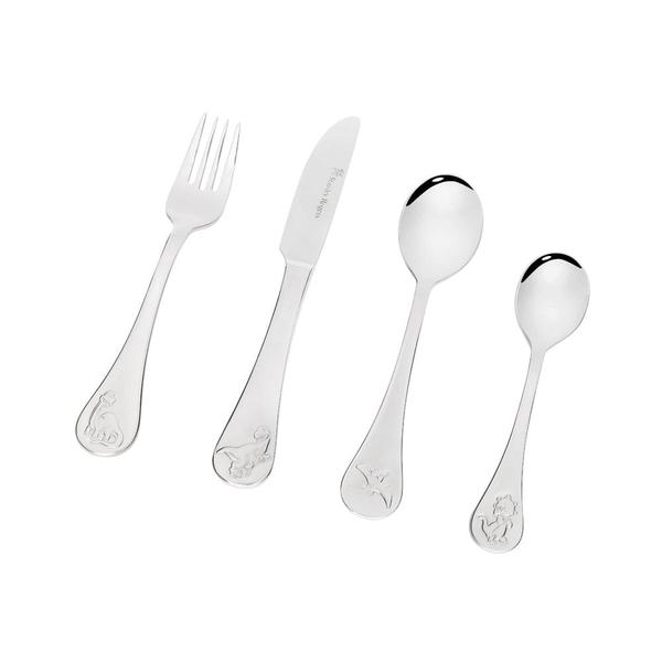 Children's Cutlery 4 Piece Set - Dinosaurs