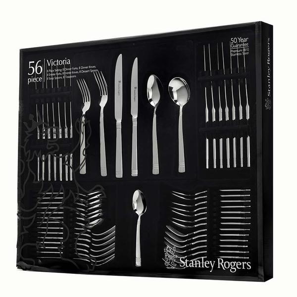 Victoria 56 Piece Cutlery Set