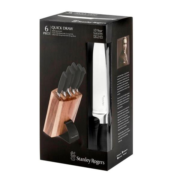 Quickdraw Knife Block  6 Piece Set