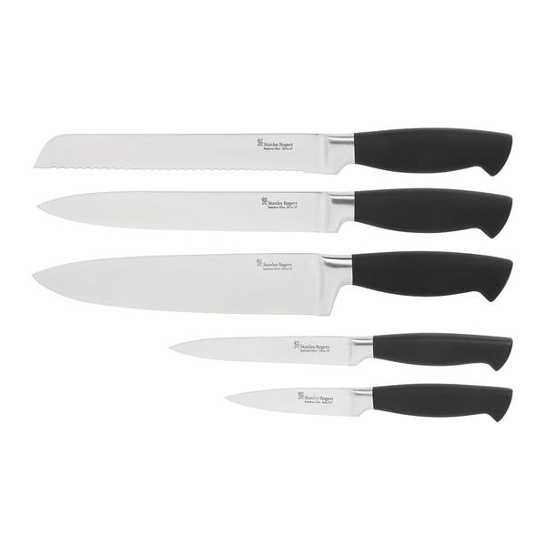 Framed Acacia Knife Block  6 Piece Set