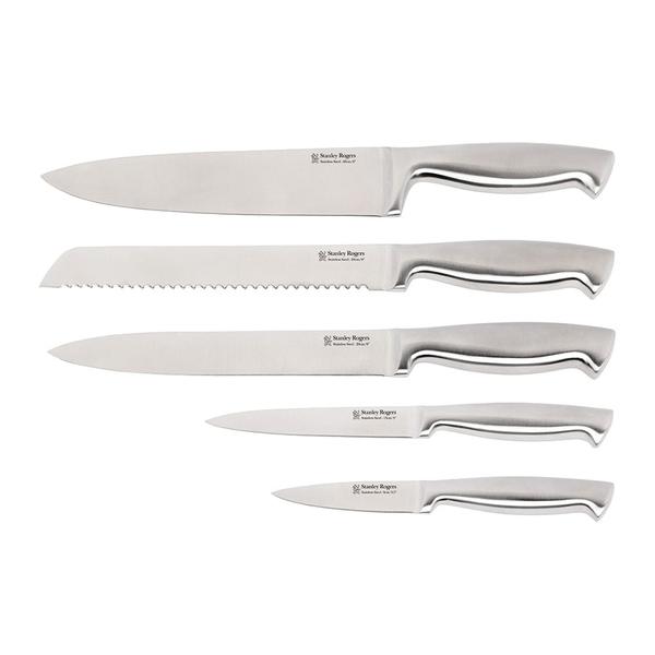 Vertical Utensil Knife Block  6 Piece Set