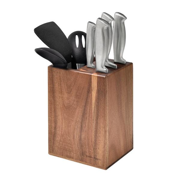 Vertical Utensil Knife Block  6 Piece Set