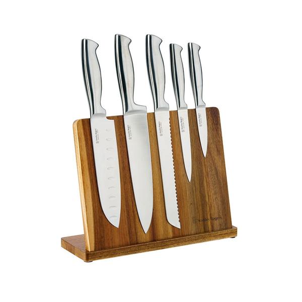 Magnetic Knife Block 6 Piece Set