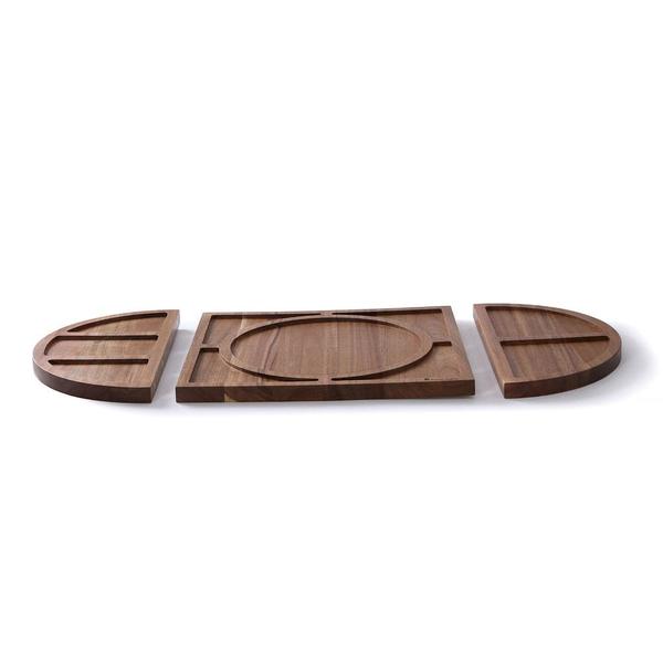 Sorrento Modular Magnetic 3 Piece Serving Board Set