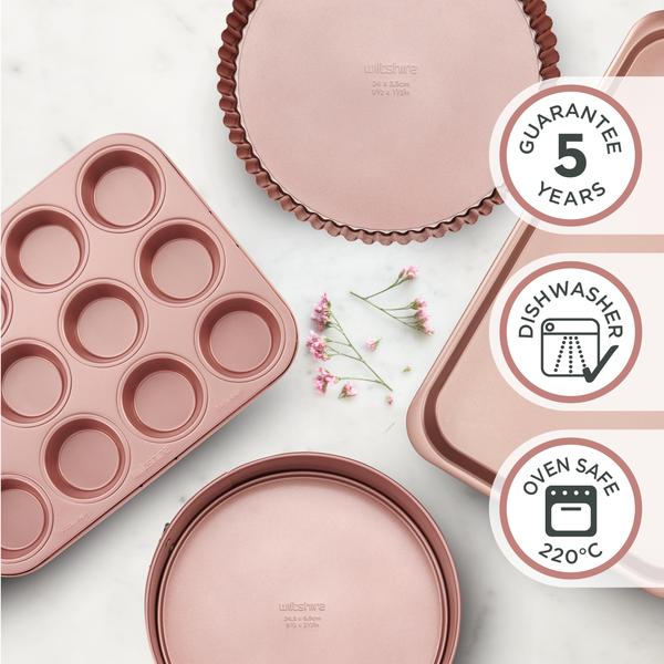 Rose Gold Loaf Pan 24cm
