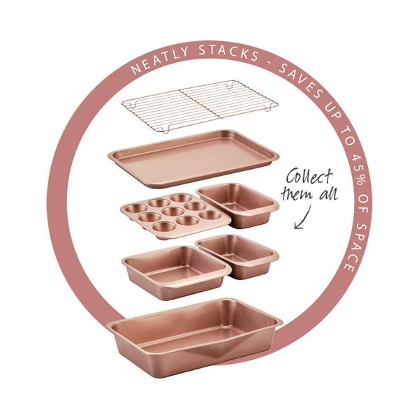 Rose Gold Smart Stack Roast Pan