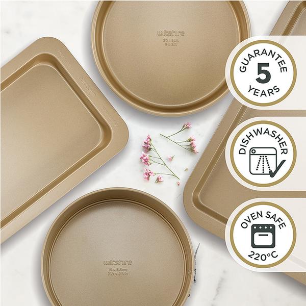 Champagne Gold Large Roast Pan 36.5 x 26.5cm