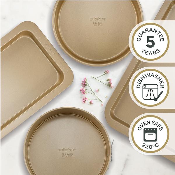Champagne Gold Slice Pan 27.5cm