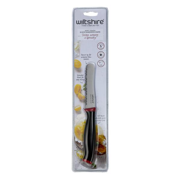 Soft Touch Sandwich Knife 9.5cm