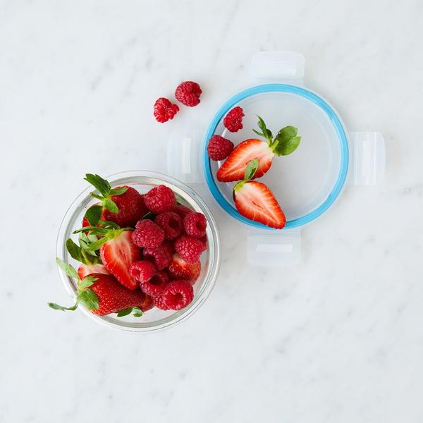 Glass Food Container Round 400ml