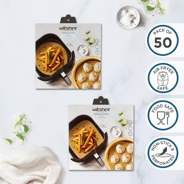 Steamer & Air Fryer Liners 20cm Pack of 50 Round