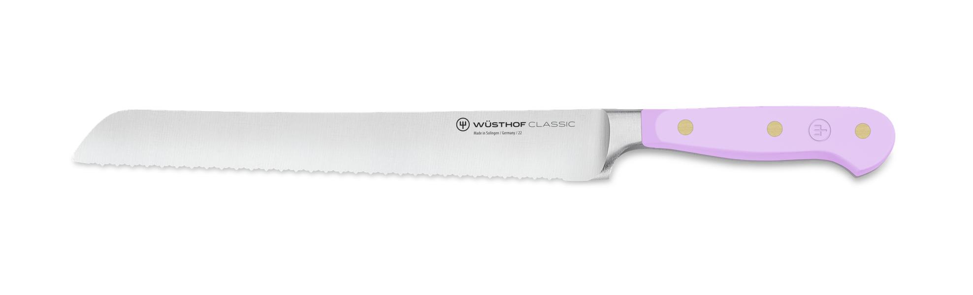 Pink Himalayan Salt Double-Serrated Bread Knife 23cm