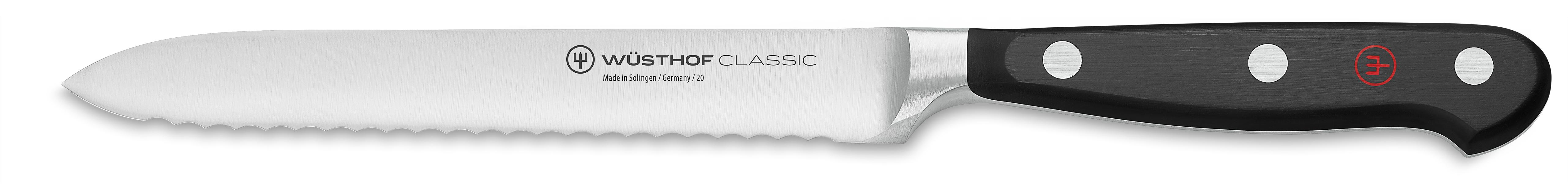 Wild Blueberry Serrated Utility Knife 14cm