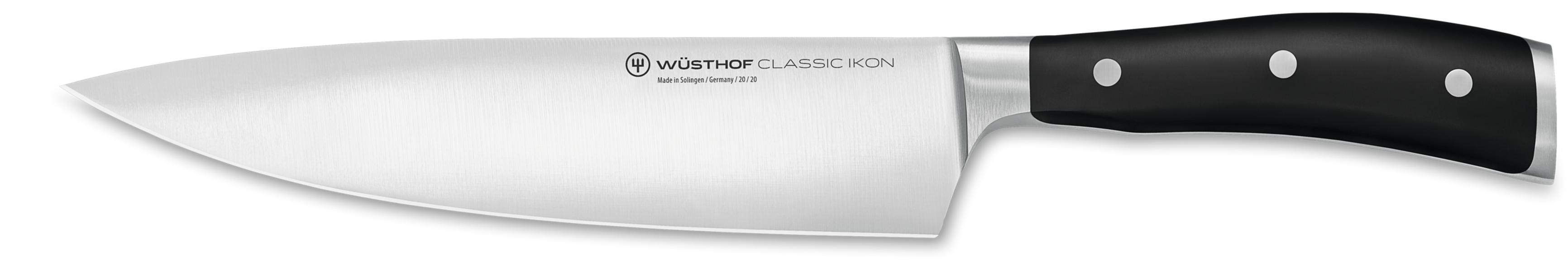 Classic Ikon Black Cook's Knife 23cm